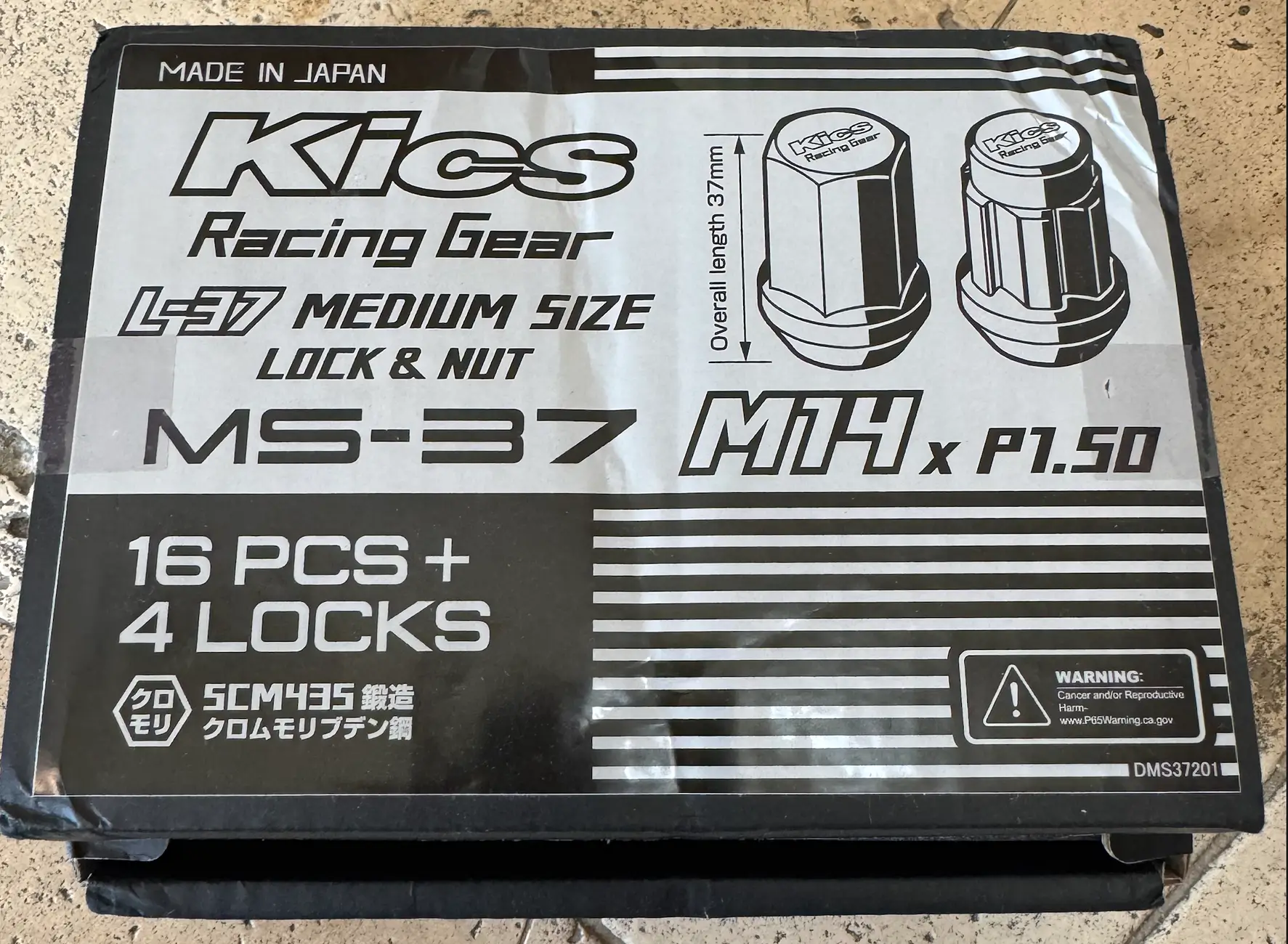 11th Gen Honda Civic Project Kics MS-37 Lock & Lug Nut Set Screenshot 2026-09-21 at 10.29.52 AM