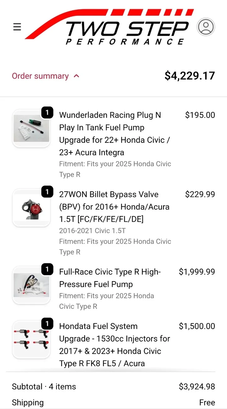 11th Gen Honda Civic Hondata 1530cc Injectors IMG_0419