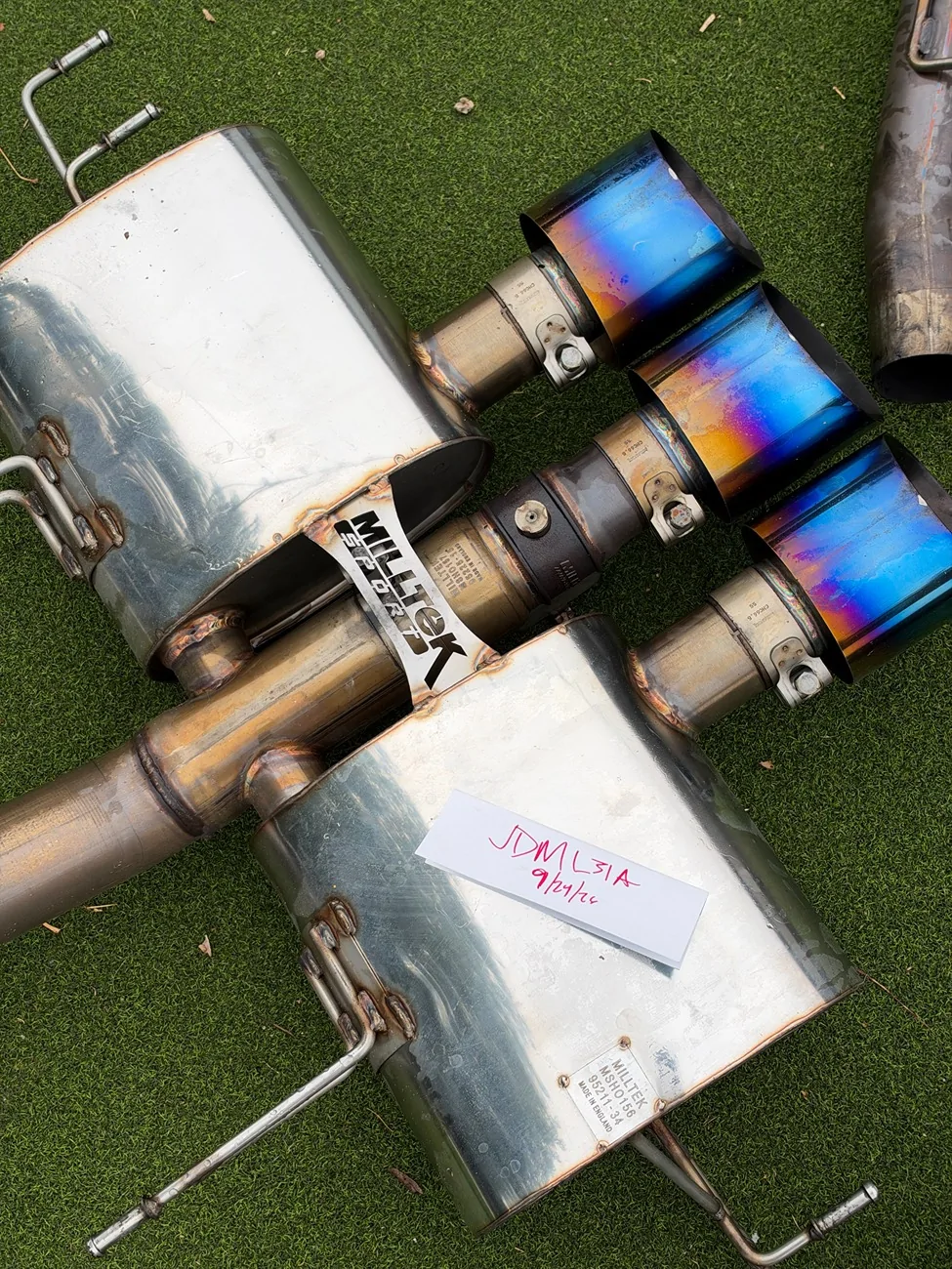 11th Gen Honda Civic FS: Milltek Valved Cat-Back Resonated Exhaust w/ Burnt Titanium Tips - FL5 IMG_5671