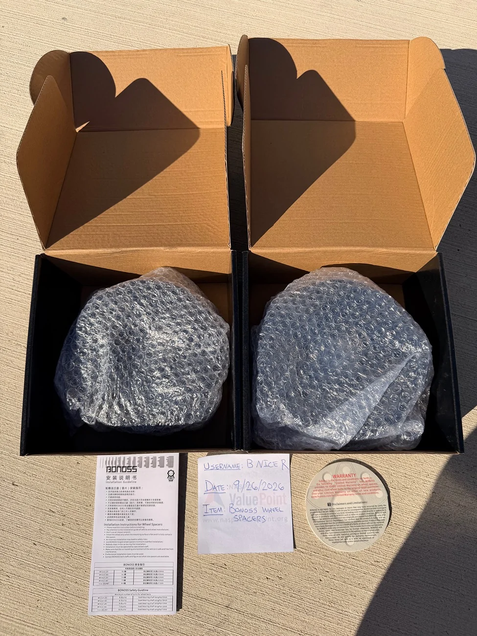11th Gen Honda Civic SOLD $200 BONOSS Flush Stance Wheel Spacer Full Set (20mm / 25mm) – FL5 Civic Type R – Excellent Condition (<5k Miles) IMG_0992