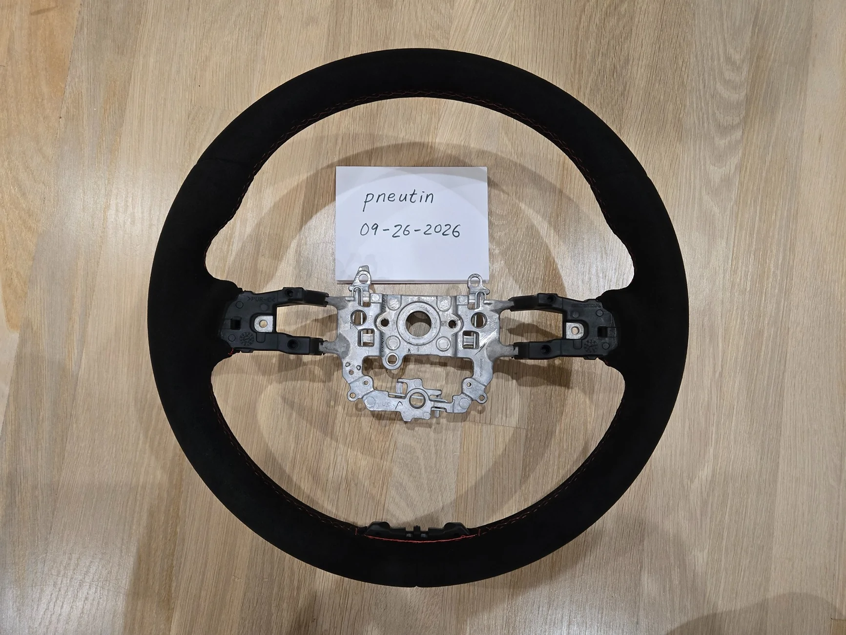 11th Gen Honda Civic **SOLD** Integra Type S ADS module, Honda OEM Alcantara Steering Wheel 20260926_230838
