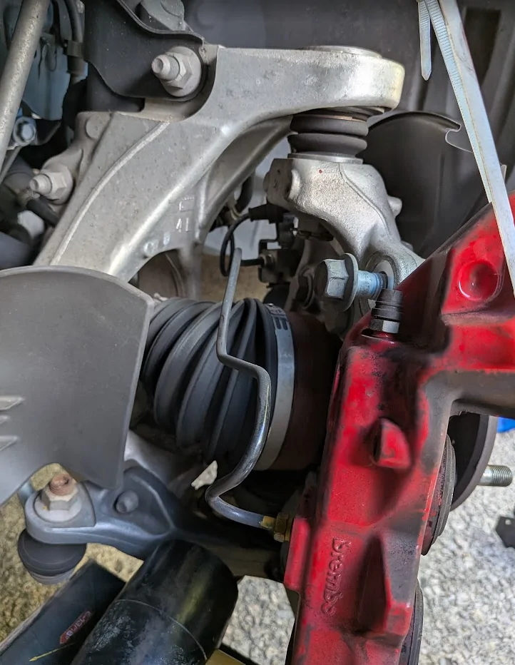 11th Gen Honda Civic Replacing brake pad and rotor on FL5 Civic Type R - experience and tips 1790563766176-7g