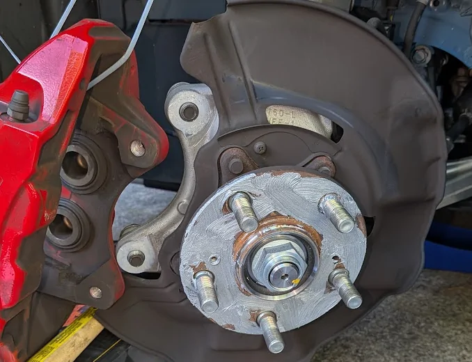 11th Gen Honda Civic Replacing brake pad and rotor on FL5 Civic Type R - experience and tips 1790563855476-1g