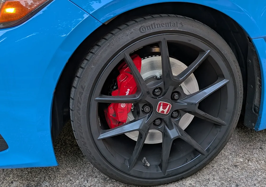 11th Gen Honda Civic Replacing brake pad and rotor on FL5 Civic Type R - experience and tips 1790564228338-zi