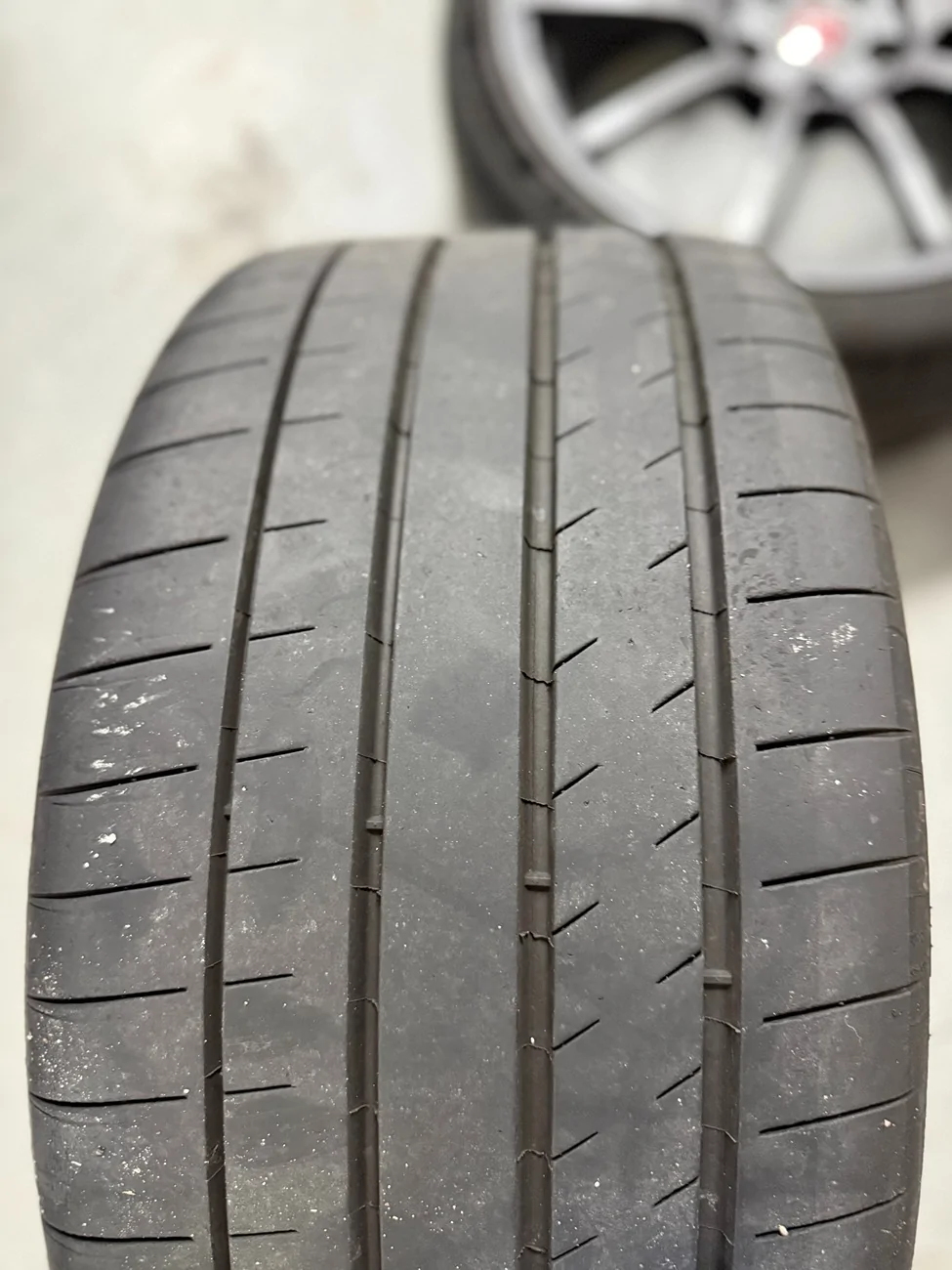 11th Gen Honda Civic FS: OEM FL5 Forged Wheels + Tires tread2
