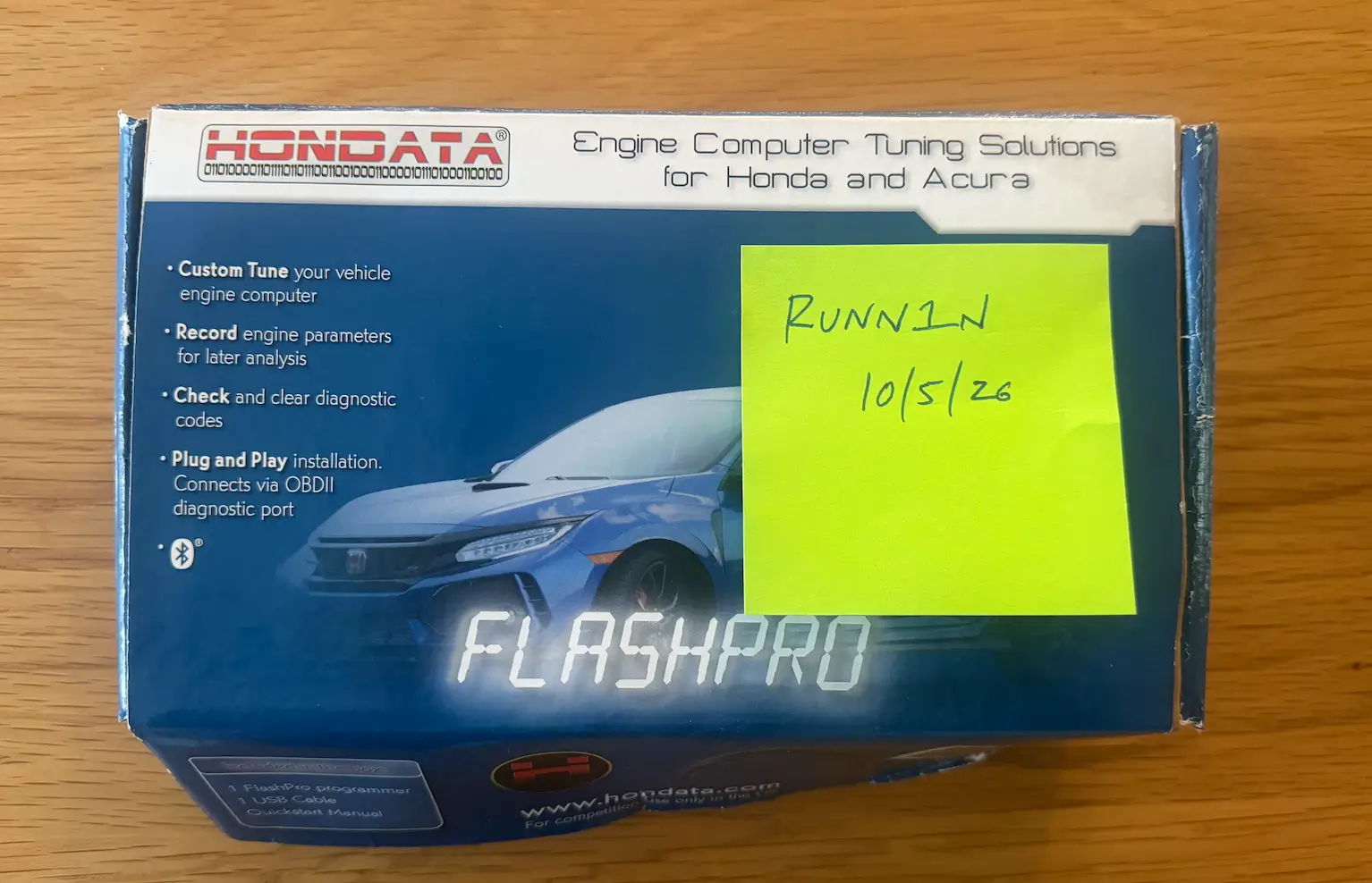 11th Gen Honda Civic FOR SALE - Hondata Flashpro * UNLOCKED * - $400 Screen Shot 2026-10-05 at 11.41.13 AM