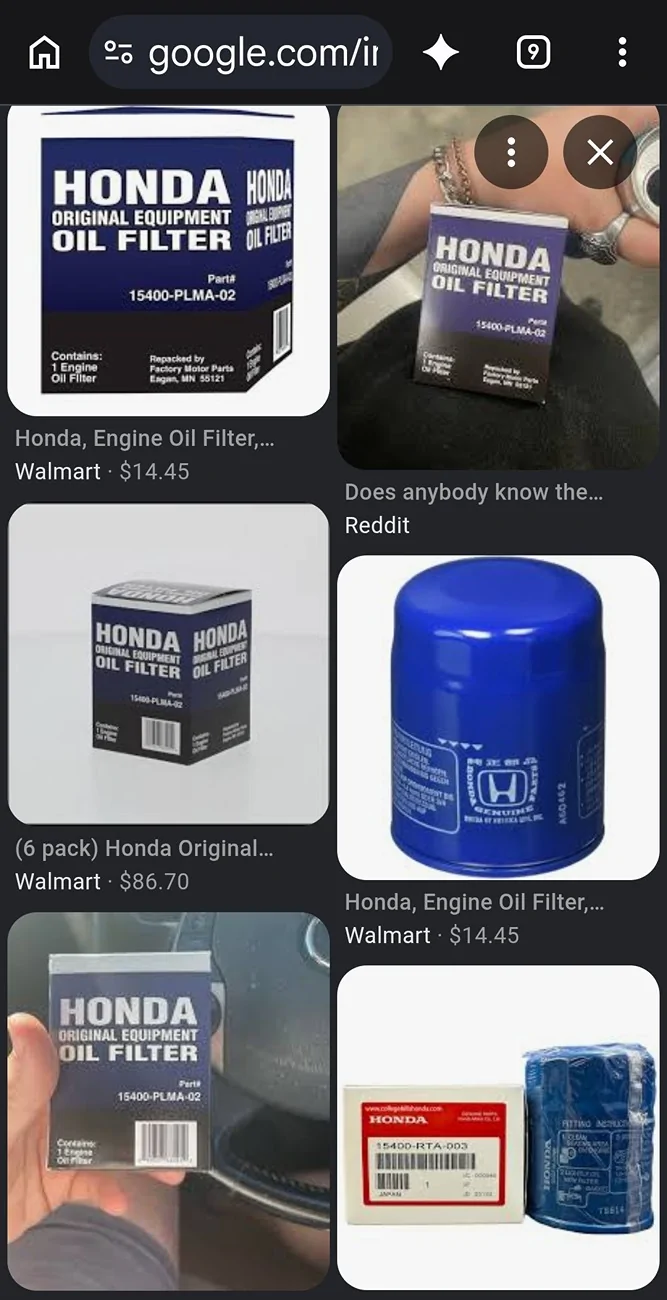 11th Gen Honda Civic Beware 15400-RTA-003 Screenshot_20261011_045003_Chrom