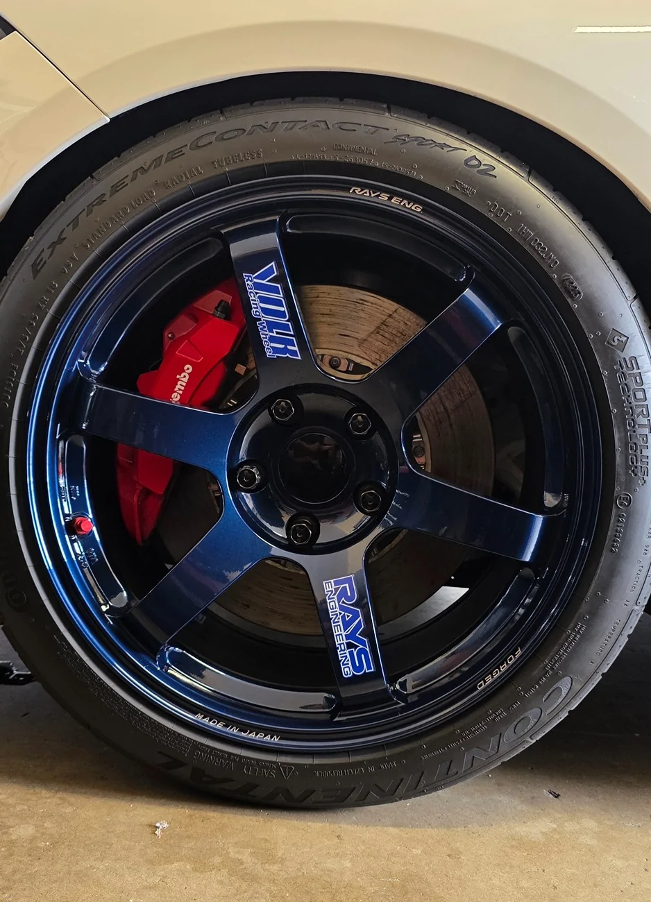 11th Gen Honda Civic Volk TE37 SAGA SL Magnesium Blue "God Spec" 20261012_133602