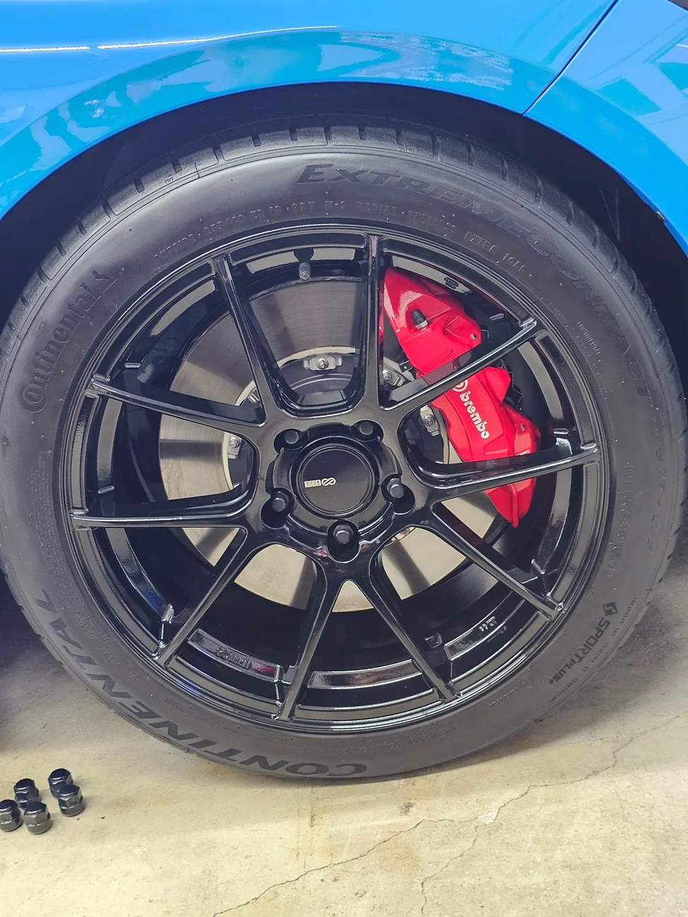 11th Gen Honda Civic 18x8.5 Enkei TS-V + 255/40 DWS06+ 20261011_173131