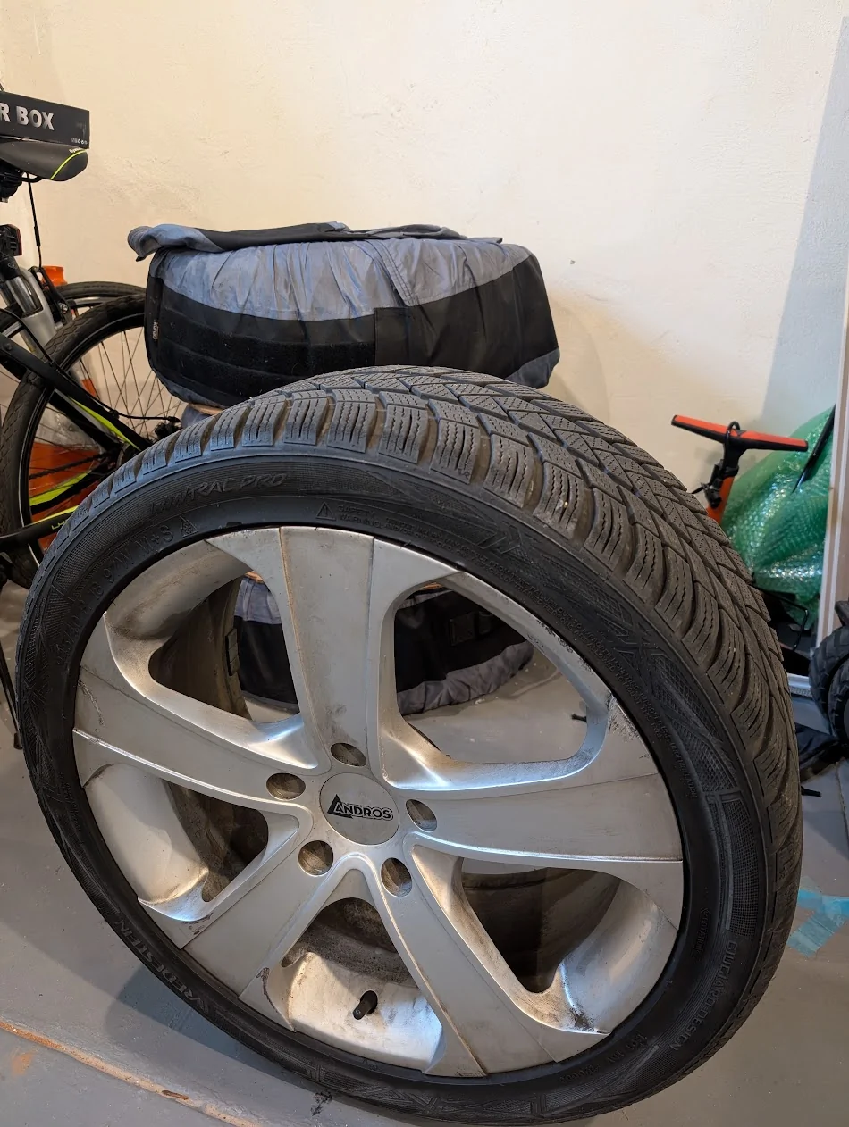11th Gen Honda Civic (SOLD) Winter wheels and tires set - $100 OBO (pickup) - Philadelphia Tire 1 Front