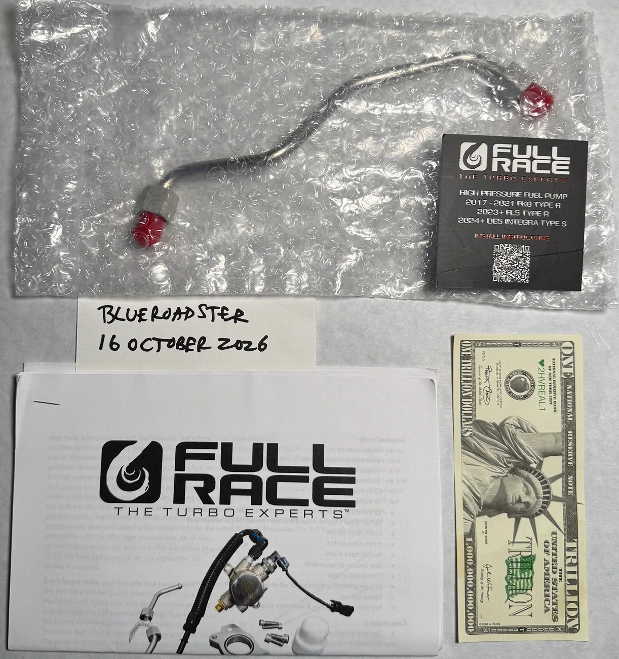 11th Gen Honda Civic FS: Brand New Full-Race HPFP Fuel Line (V1) IMG_3231