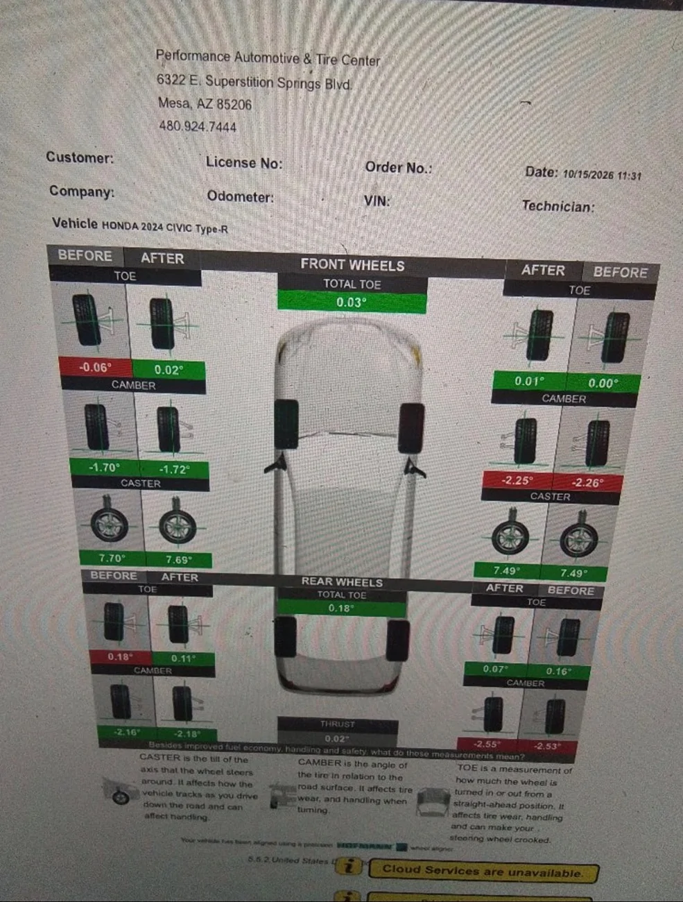 11th Gen Honda Civic God Spec info 18x10 +40 (pictures, alignment specs, tire info) IMG_8927