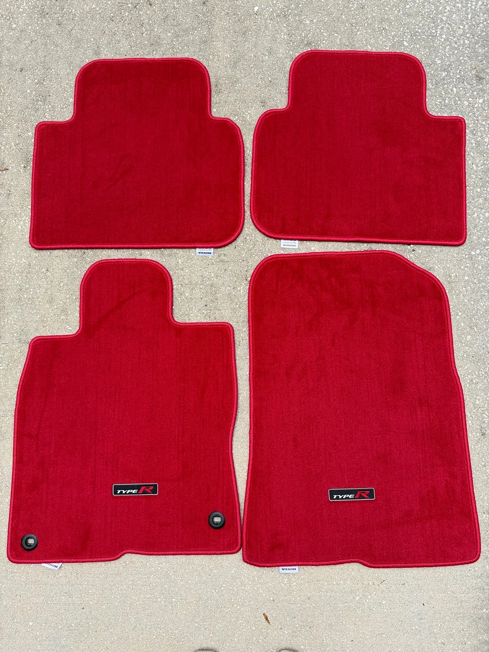 11th Gen Honda Civic For Sale: Red FL5 Like new Floor mat set IMG_5895