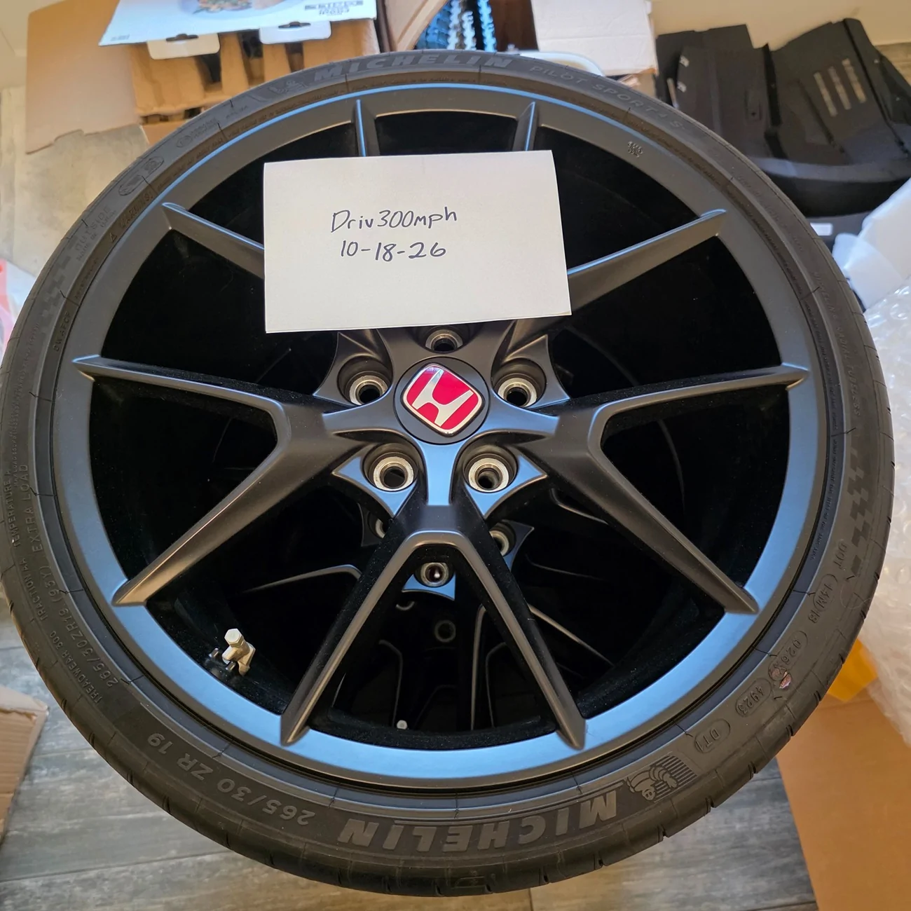 11th Gen Honda Civic OEM FL5 Wheels (~2000 miles) (Dallas) 20261018_182645