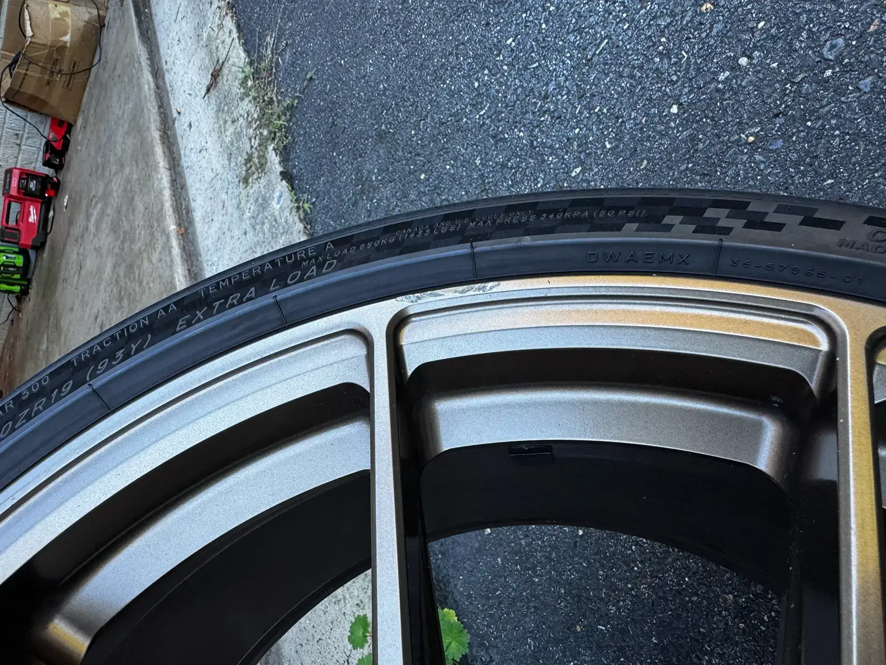 11th Gen Honda Civic Apex VS-5RS Satin Bronze 19x9.5+45 with OEM Michelin PS4S 1792841276612-5