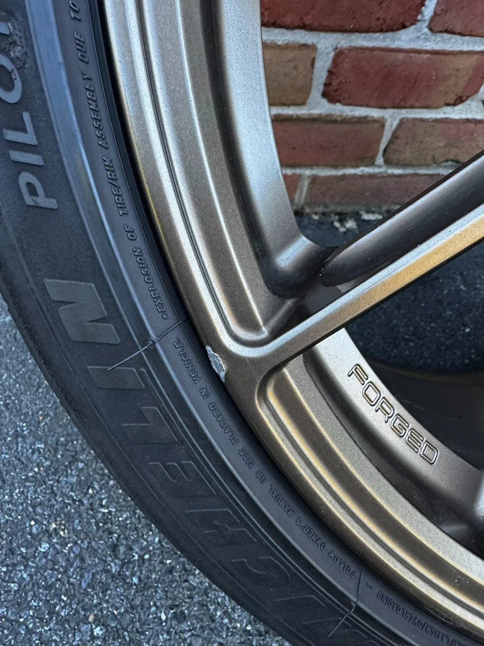 11th Gen Honda Civic Apex VS-5RS Satin Bronze 19x9.5+45 with OEM Michelin PS4S 1792841315589-r