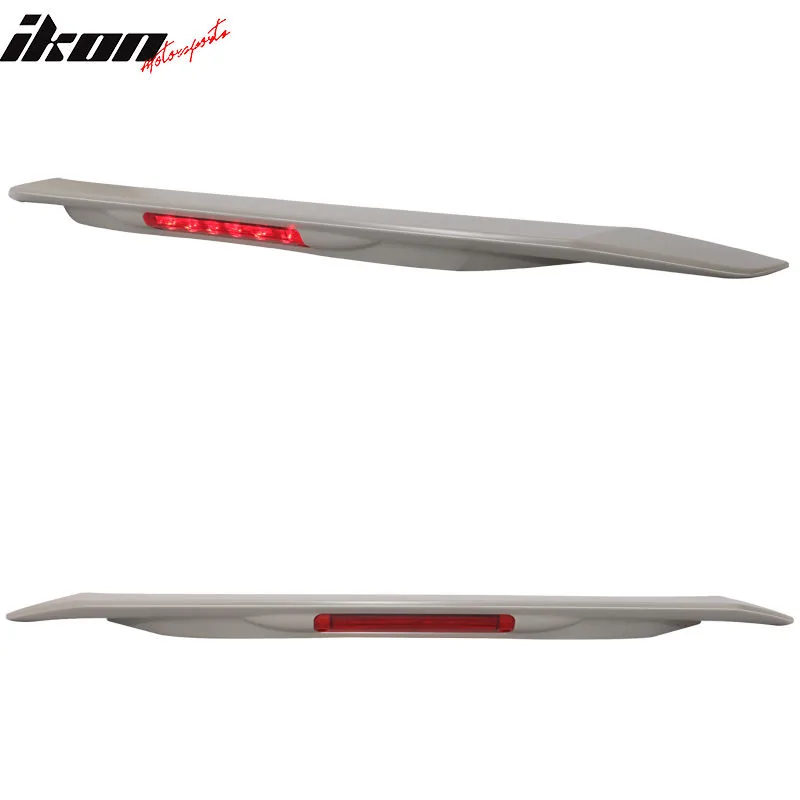 11th Gen Honda Civic 16-17 Civic 10th Gen Sedan - RS Style Trunk Spoiler w/LED Break Light (ABS) - AST-HC164RSLE-A AST-HC164RSLE-A-3
