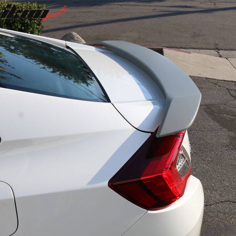 11th Gen Honda Civic 16-17 Civic 10th Gen Sedan - RS Style Trunk Spoiler w/LED Break Light (ABS) - AST-HC164RSLE-A AST-HC164RSLE-A-5