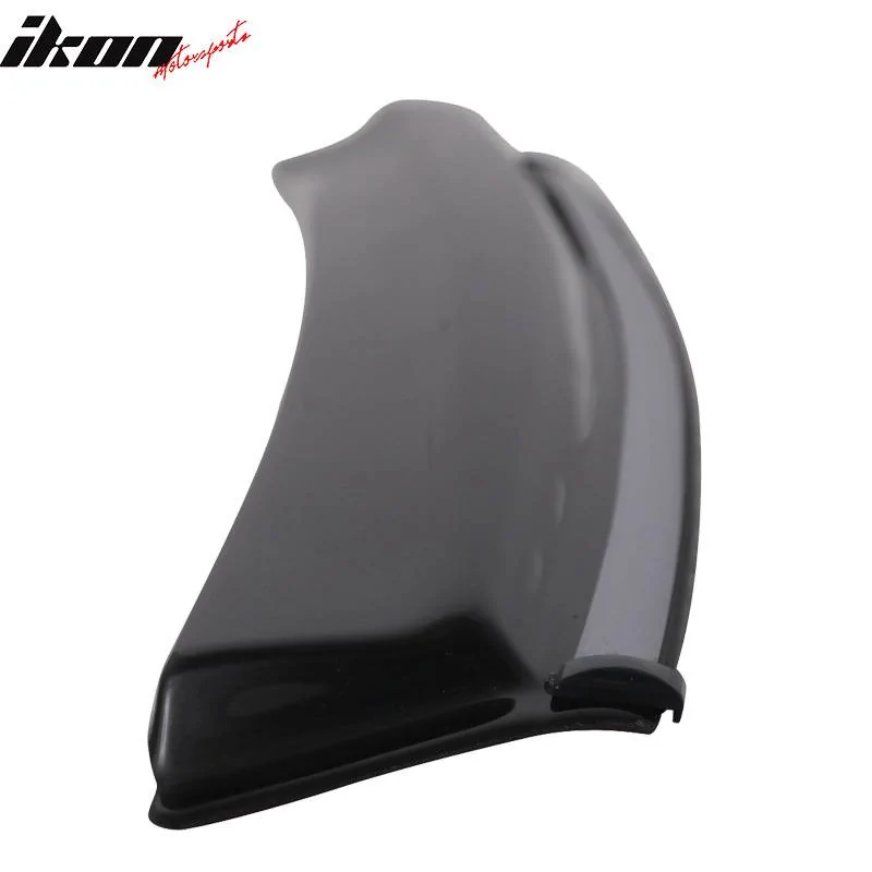 11th Gen Honda Civic 16-17 Civic 10th Gen Sedan - MUGEN V2 Style Window Visor w/Chrome Trim - WD-HC164MU2-CHR WD-HC164MU2-CHR-4