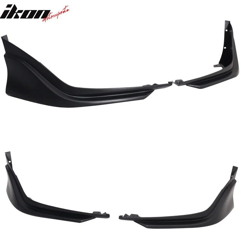 11th Gen Honda Civic 16-17 Civic 10th Gen Sedan and Coupe - CS Style Front Bumper Lip (PU) - BLF-HC164MD2P-PP 3_3