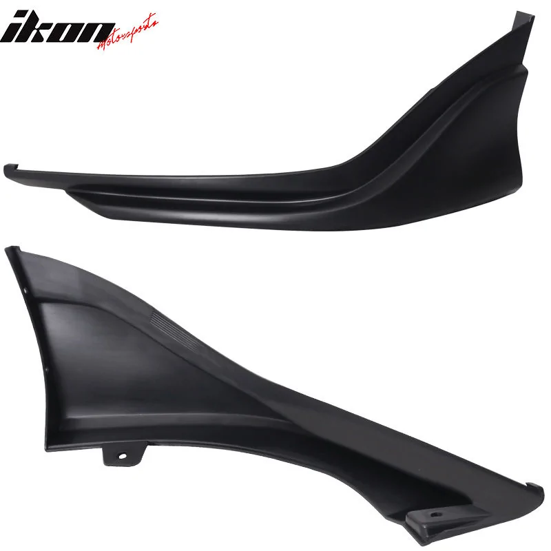 11th Gen Honda Civic 16-17 Civic 10th Gen Sedan and Coupe - CS Style Front Bumper Lip (PU) - BLF-HC164MD2P-PP 4_2