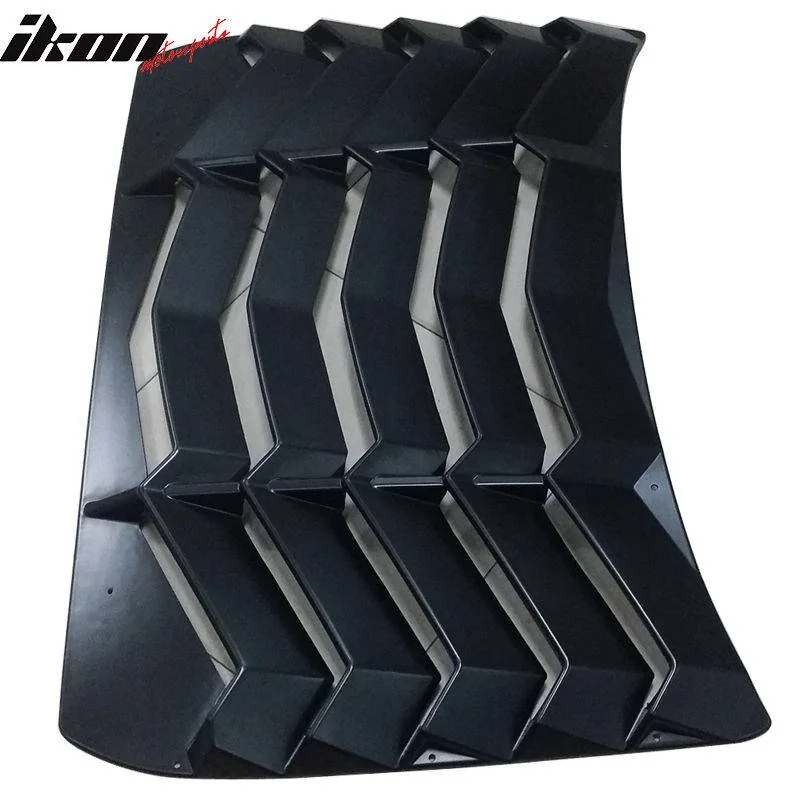 11th Gen Honda Civic 16-17 Civic 10th Gen Sedan - 4D Rear Window Louvers Cover (ABS) - WDLR-HC164 WDLR-HC164-3