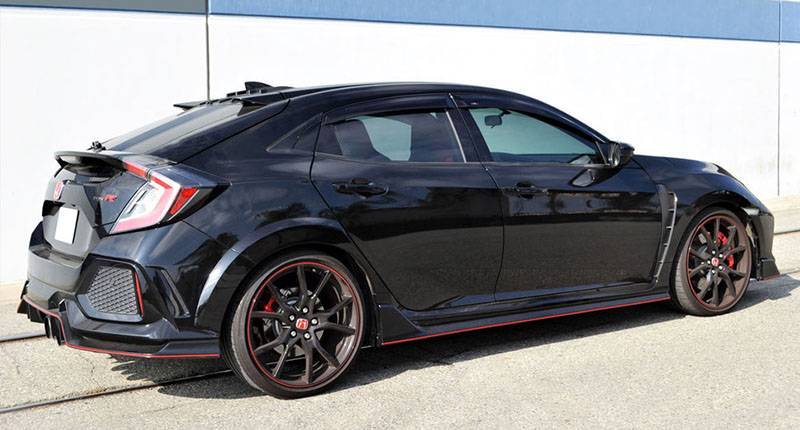11th Gen Honda Civic Civic Hatchback Side Window Visors / Rain Deflectors 44820_2201___DSC_0474