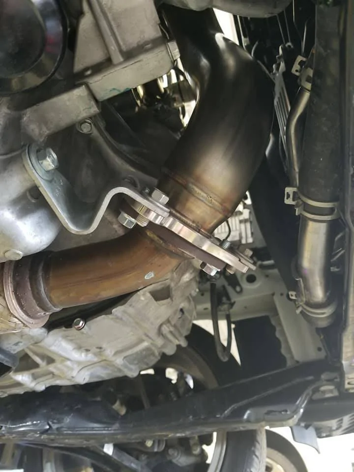 11th Gen Honda Civic MAPerformance Prototype Downpipe 28379480_10213853110255816_7211724986993174893_n