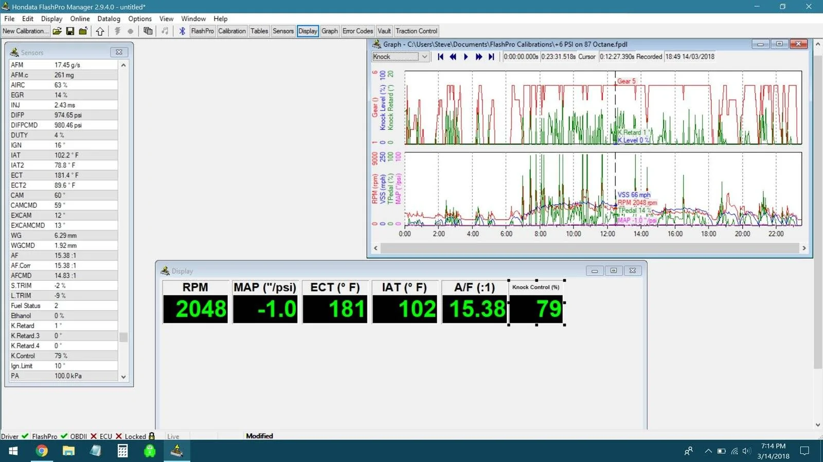 11th Gen Honda Civic Has anyone used the Hondata +6 PSI tune on CVT with Regular Fuel +6 PSI on 87