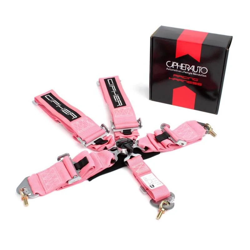 11th Gen Honda Civic Cipher 5 Point 3" Camlock Racing Harness - SFI 16.1 - Various Colors CPA4005PK-800x800