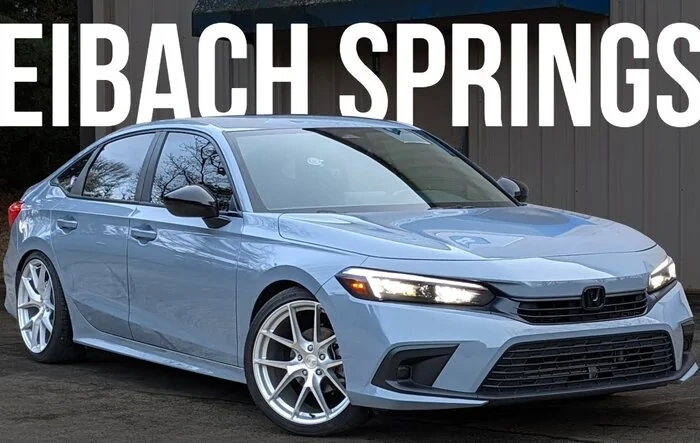 10th Gen Eibach Sportline Springs installed on 11th Gen Civic Sport