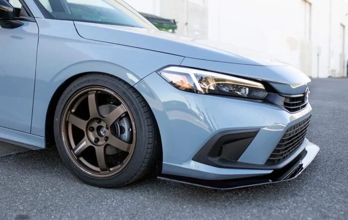 New toys from AeroFlow Dynamics for 11th gen Civic! (front splitter lip, sideskirts, rear diffuser)