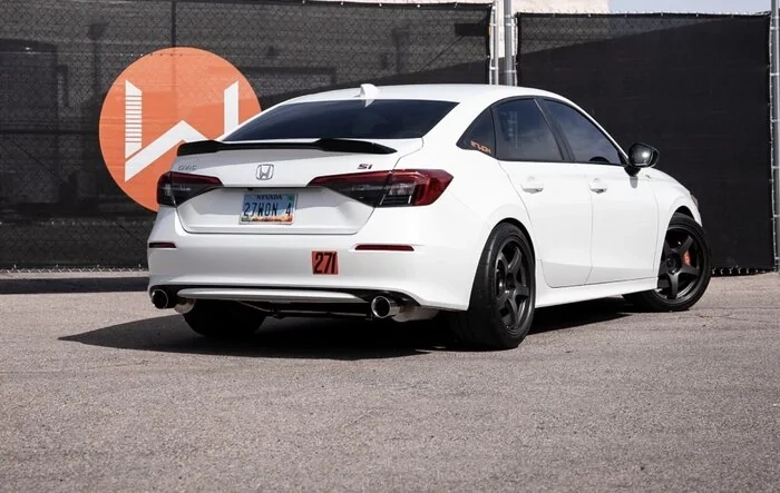 27WON Dual exit Si exhaust system for  2022+ Civic FE1 Chassis