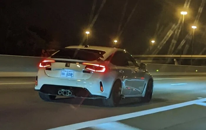 2023 Civic Type R Spotted on the way to Indianapolis