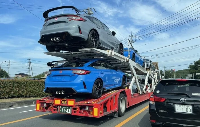 Looks like US Civic Type R FL5 versions are on their way to shipping...