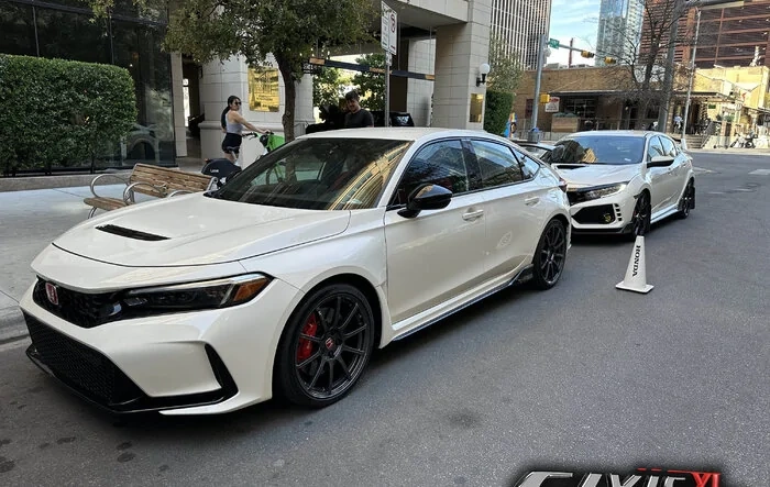 Took photos of FL5 Type R media car vs my FK8 (UPDATE: interior pics)