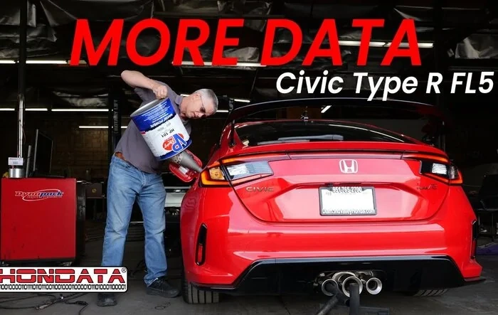 2023 Civic Type R FL5 Dyno #2 - Higher Octane and More Data (from Hondata)