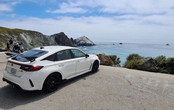 Road trip in the Type R up California coast