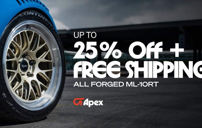 Apex Wheels ML-10RT Sale - Up to 25% Off + Free Shipping*!