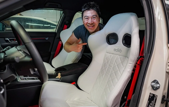 Clear White Edirb Seats by Bride Japan