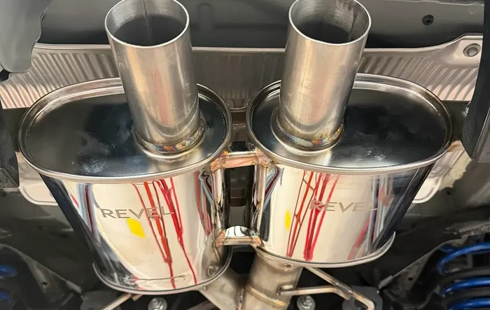 REVEL - TANABE USA Medallion Touring Premier Exhaust System - installed video & photos