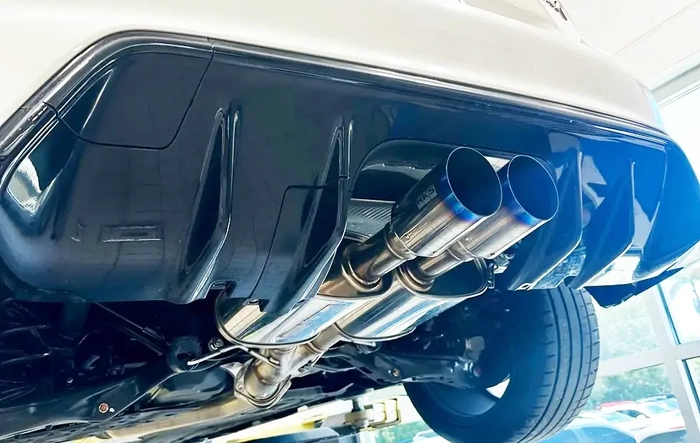 Installed an FK8 HKS Legamax Exhaust on my FL5 - sound clip sample video