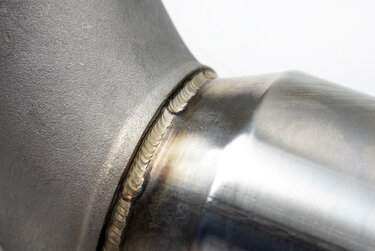 11th Gen Honda Civic 27WON 2022+ CIVIC TURBO PERFORMANCE DOWNPIPE 1.5T TIG welded parts for new Honda racecar on downpipe