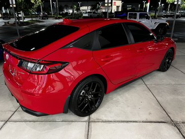 11th Gen Honda Civic 2022 Civic Sport Looks Great In Red IMG_0687
