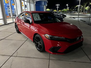 11th Gen Honda Civic 2022 Civic Sport Looks Great In Red IMG_0691